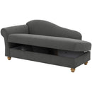 Max Winzer Recamiere Armlehne links Evelyn grau