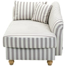 Max Winzer Recamiere Armlehne links Evelyn mittelbraun