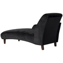 Accoudoir gauche Max Winzer Recamiere Evi noir