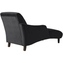 Accoudoir gauche Max Winzer Recamiere Evi noir