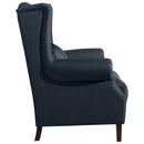 Fauteuil Flora bleu de Max Winzer