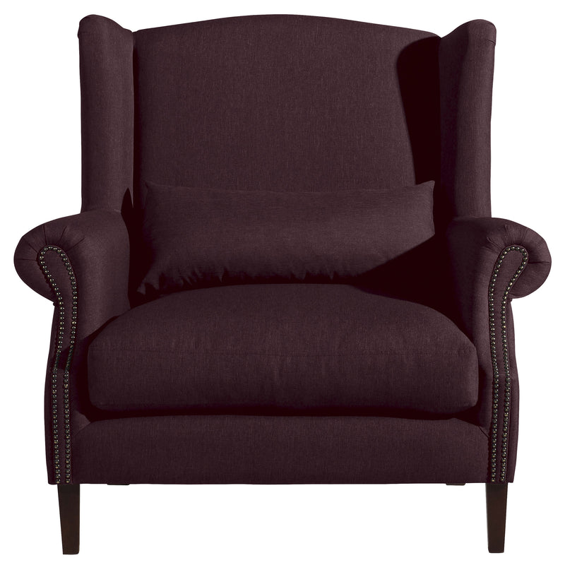 Max Winzer armchair Flora burgundy