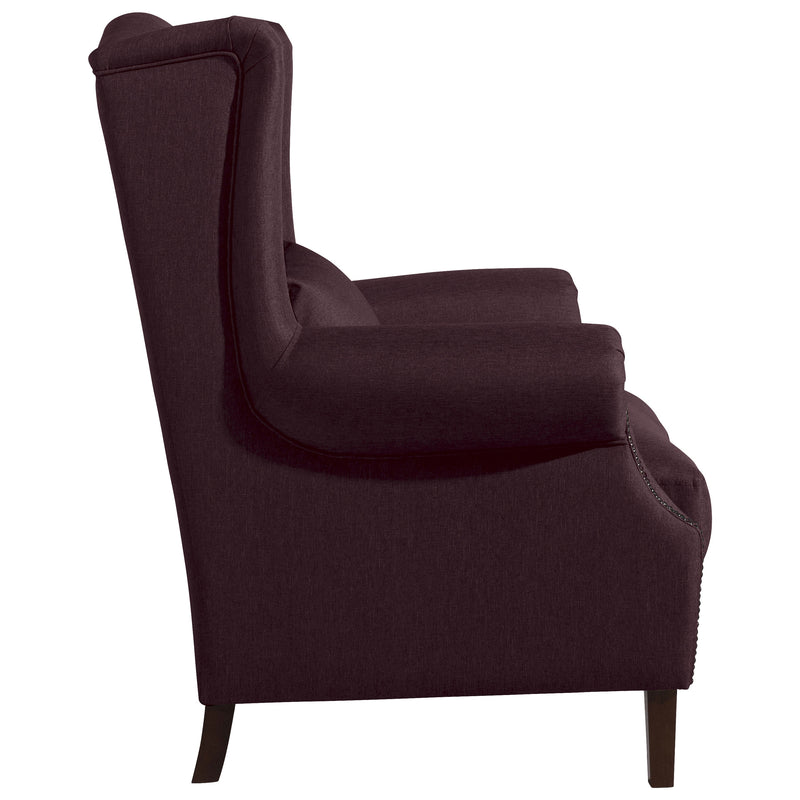 Max Winzer armchair Flora burgundy