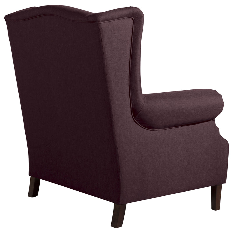 Max Winzer armchair Flora burgundy