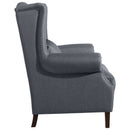 Fauteuil Flora en denim de Max Winzer