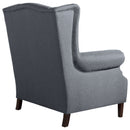 Fauteuil Flora en denim de Max Winzer