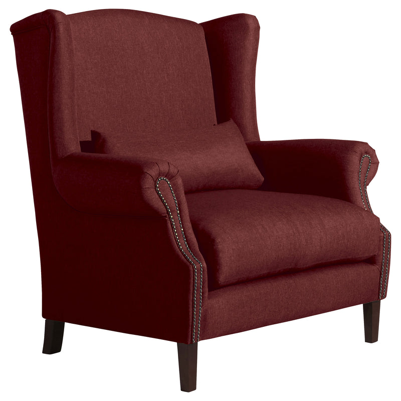 Max Winzer armchair Flora red