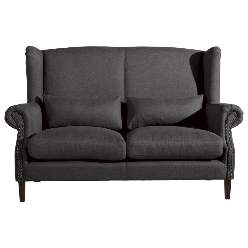 Max Winzer Sofa 2-Sitzer Flora anthrazit