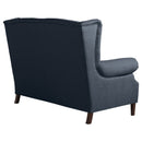 Max Winzer Sofa 2-Sitzer Flora blau