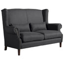Max Winzer Sofa 2-Sitzer Flora graphit