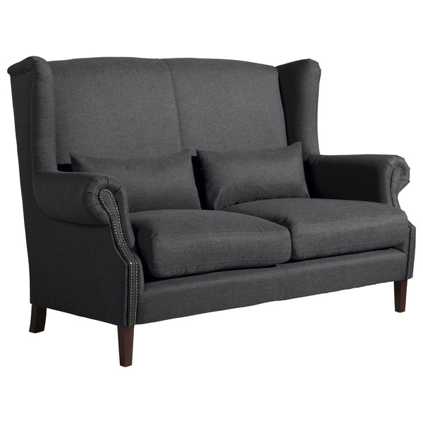 Max Winzer Sofa 2-Sitzer Flora graphit