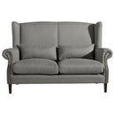 Max Winzer Sofa 2-Sitzer Flora hellgrau