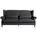 Max Winzer Sofa 3-Sitzer (2-geteilt) Flora graphit