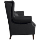 Max Winzer Sofa 3-Sitzer (2-geteilt) Flora graphit