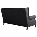Max Winzer Sofa 3-Sitzer (2-geteilt) Flora graphit