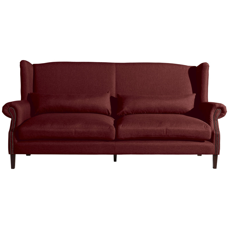 Max Winzer Sofa 3-Sitzer (2-geteilt) Flora rot