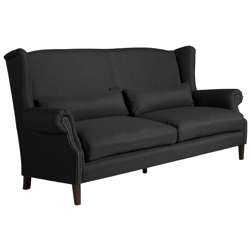 Max Winzer 3-seater sofa (2-part) Flora black