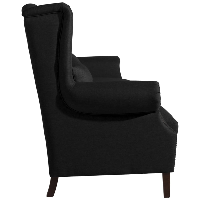 Max Winzer 3-seater sofa (2-part) Flora black