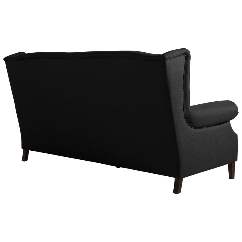 Max Winzer 3-seater sofa (2-part) Flora black