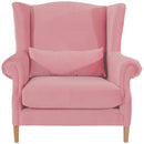 Chaise Big Chair Harvey rosée de Max Winzer