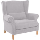 Fauteuil Big Armchair Harvey de Max Winzer en argent