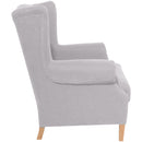 Fauteuil Big Armchair Harvey de Max Winzer en argent