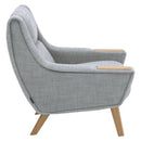 Max Winzer Sessel Helga hellgrau