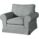 Max Winzer Hillary armchair grey