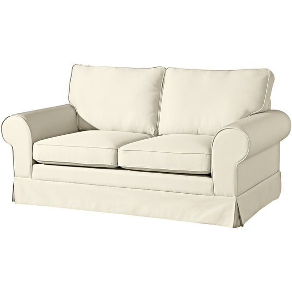 Max Winzer Sofa 2-Sitzer inkl. Zierkissen Hillary creme