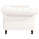 Fauteuil Max Winzer Ivette crème