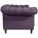 Fauteuil Max Winzer Ivette violet