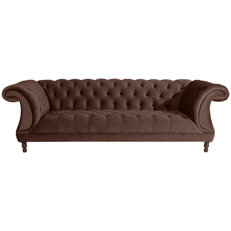 Max Winzer Sofa 3-Sitzer Ivette braun