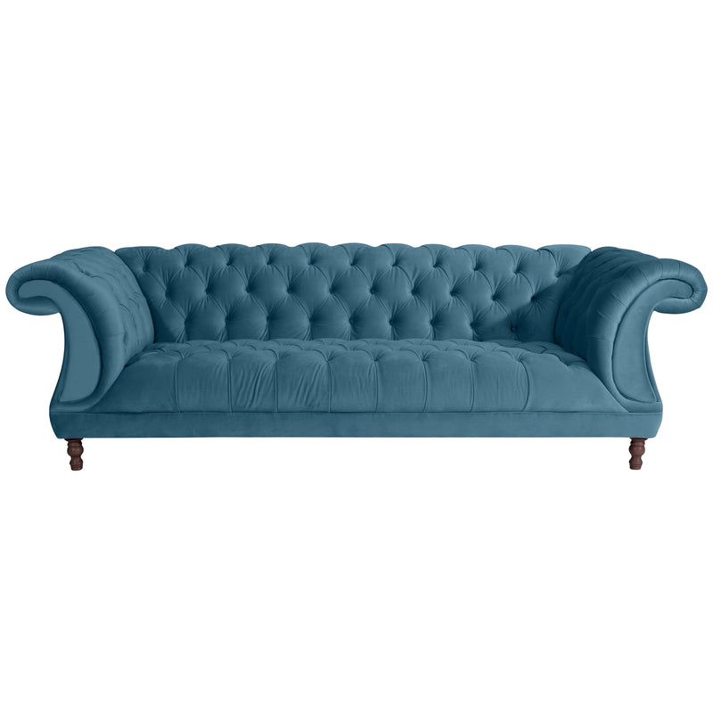 Max Winzer Sofa 3-Sitzer Ivette petrol