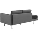 Accoudoir droit Max Winzer Recamiere Ivo anthracite