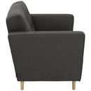 Canapé 2 places Max Winzer Jasmin anthracite