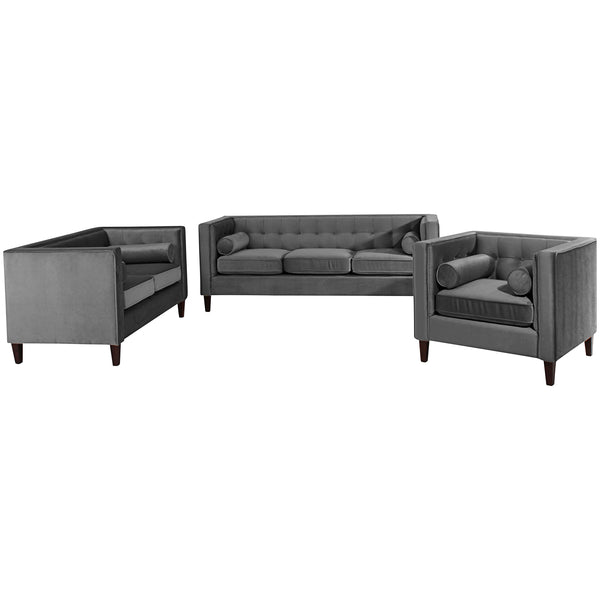 Max Winzer Canapé 3 places / Canapé 2 places / Fauteuil Jeronimo anthracite