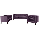 Max Winzer Canapé 3 places / Canapé 2 places / Fauteuil Jeronimo violet