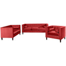 Max Winzer 3-seater sofa / 2-seater sofa / Jeronimo armchair brick