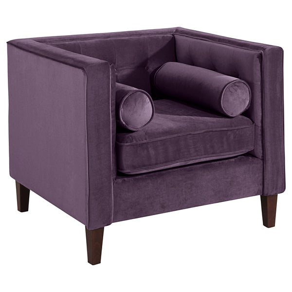 Max Winzer armchair Jeronimo purple