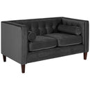 Max Winzer Sofa 2-Sitzer Jeronimo schwarz