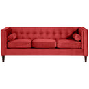 Max Winzer Sofa 3-Sitzer Jeronimo ziegel