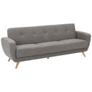 Max Winzer Sofa 3-Sitzer mit Bettfunktion Jerry grau