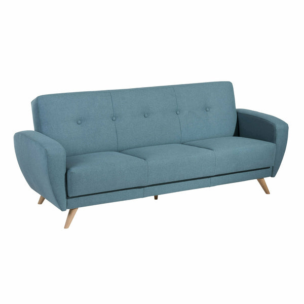 Max Winzer Sofa 3-Sitzer mit Bettfunktion Jerry petrol