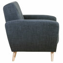 Fauteuil Jerry bleu de Max Winzer
