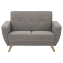 Max Winzer Sofa 2-Sitzer Jerry grau