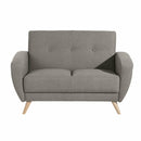 Max Winzer Sofa 2-Sitzer Jerry grau