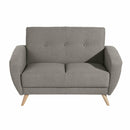 Max Winzer Sofa 2-Sitzer Jerry grau