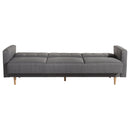 Max Winzer Sofa 3-Sitzer mit Bettfunktion Jesper hellgrau
