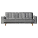 Max Winzer Sofa 3-Sitzer mit Bettfunktion Josephine grau