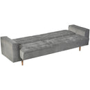 Max Winzer Sofa 3-Sitzer mit Bettfunktion Josephine grau